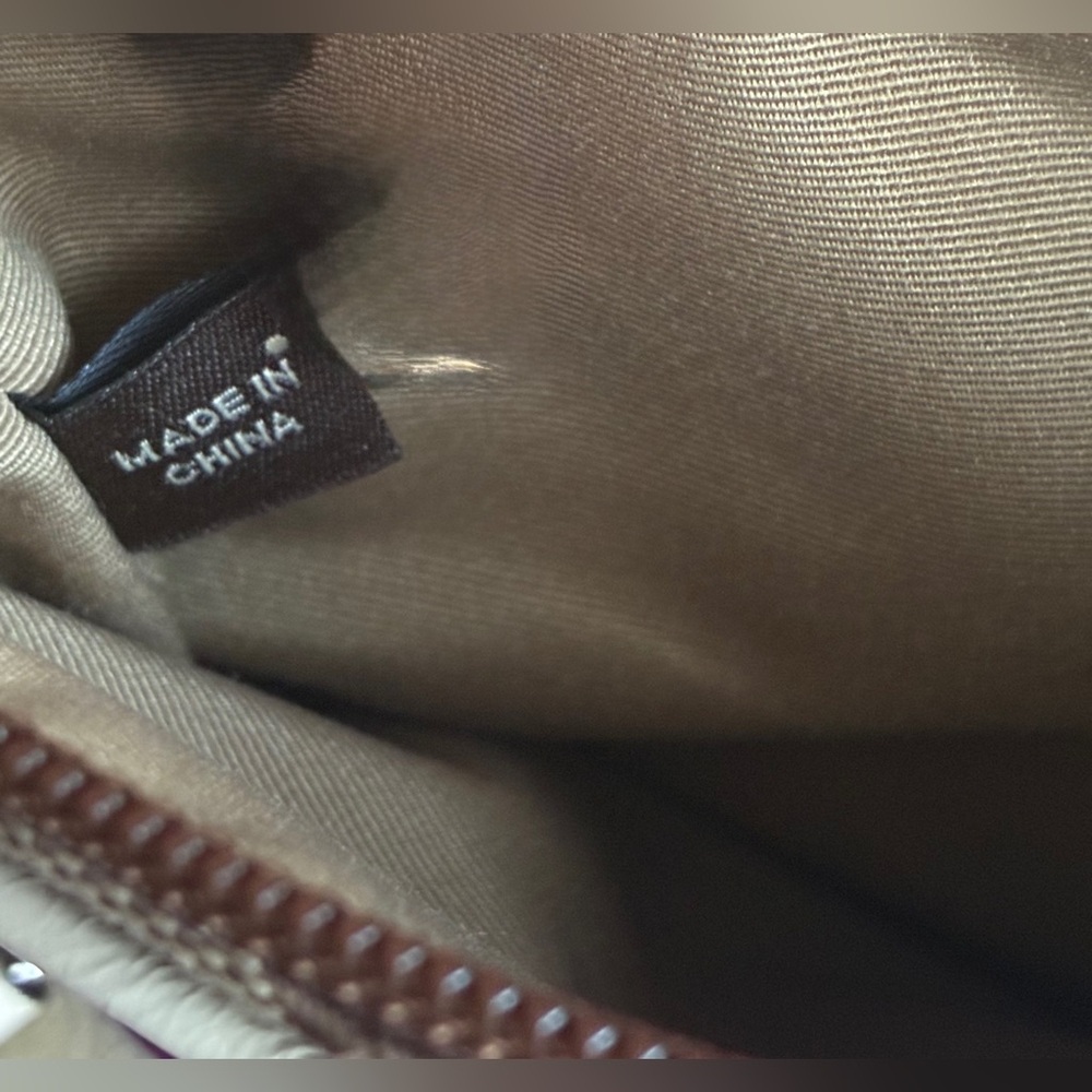 COACH Crossbody Bag,Coach Brown and Cream Crossbody Bag - Picture 9 of 16